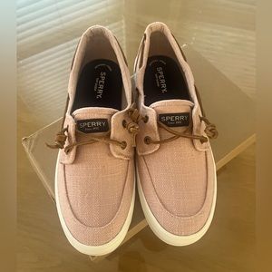 Sperry Crest Boat Rose Dust Dock Shoes, Sneakers, Size 9.5, NEW